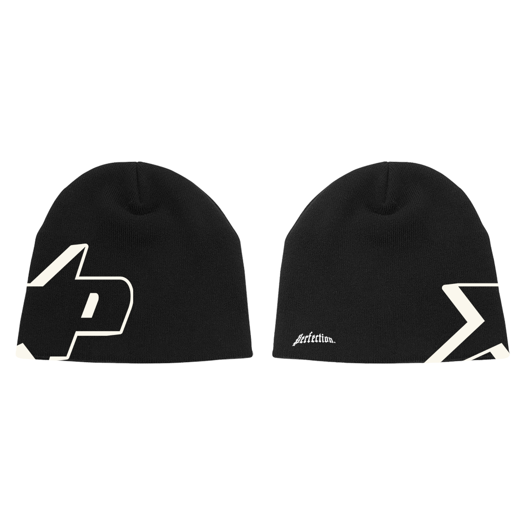 PSTAR AU CAP KNIT BEANIE - BLACK