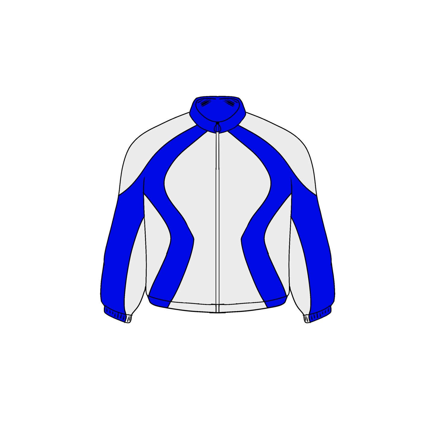 ORCA NYLON TRACK JACKET - BLUE