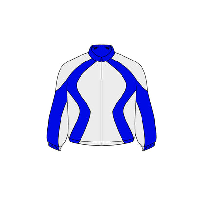 ORCA NYLON TRACK JACKET - BLUE