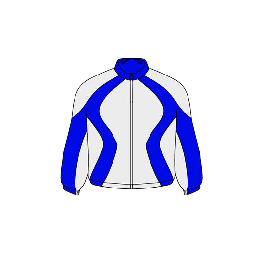 ORCA NYLON TRACK JACKET - BLUE