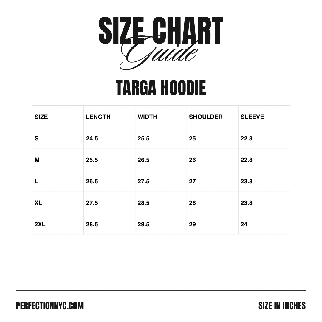 I'M PERFECT TARGA HOODIE - BLUE