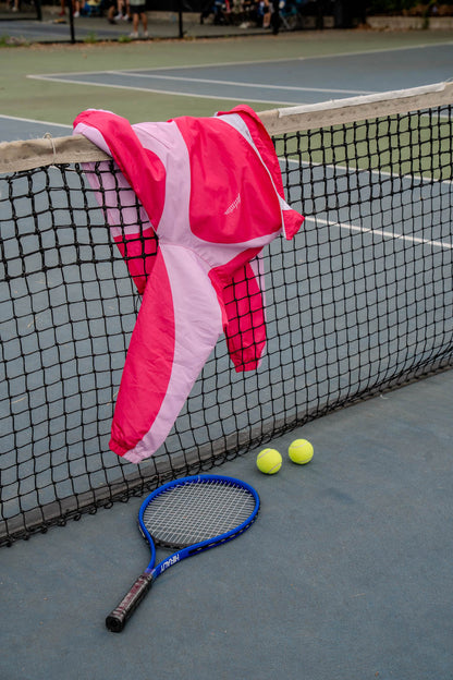 ORCA NYLON TRACK JACKET - PINK