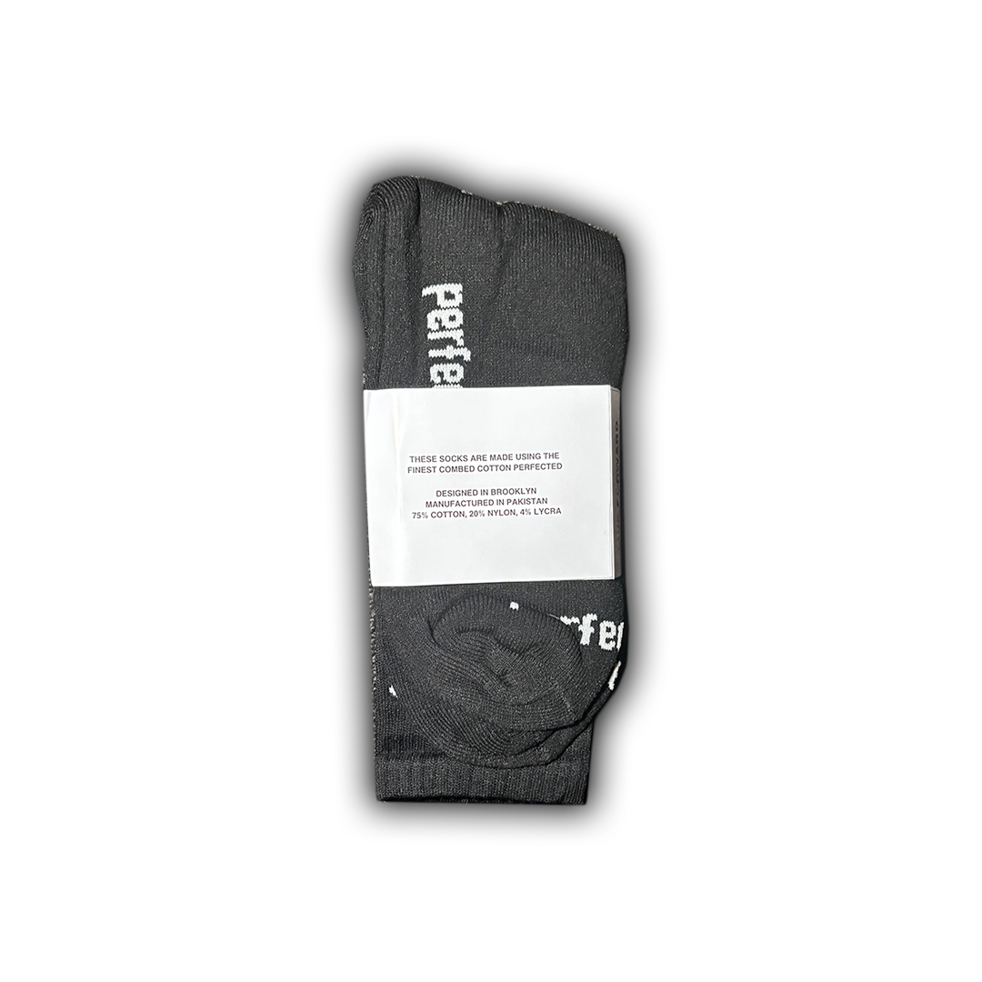 Palenci Ribbed Team Sock - Black