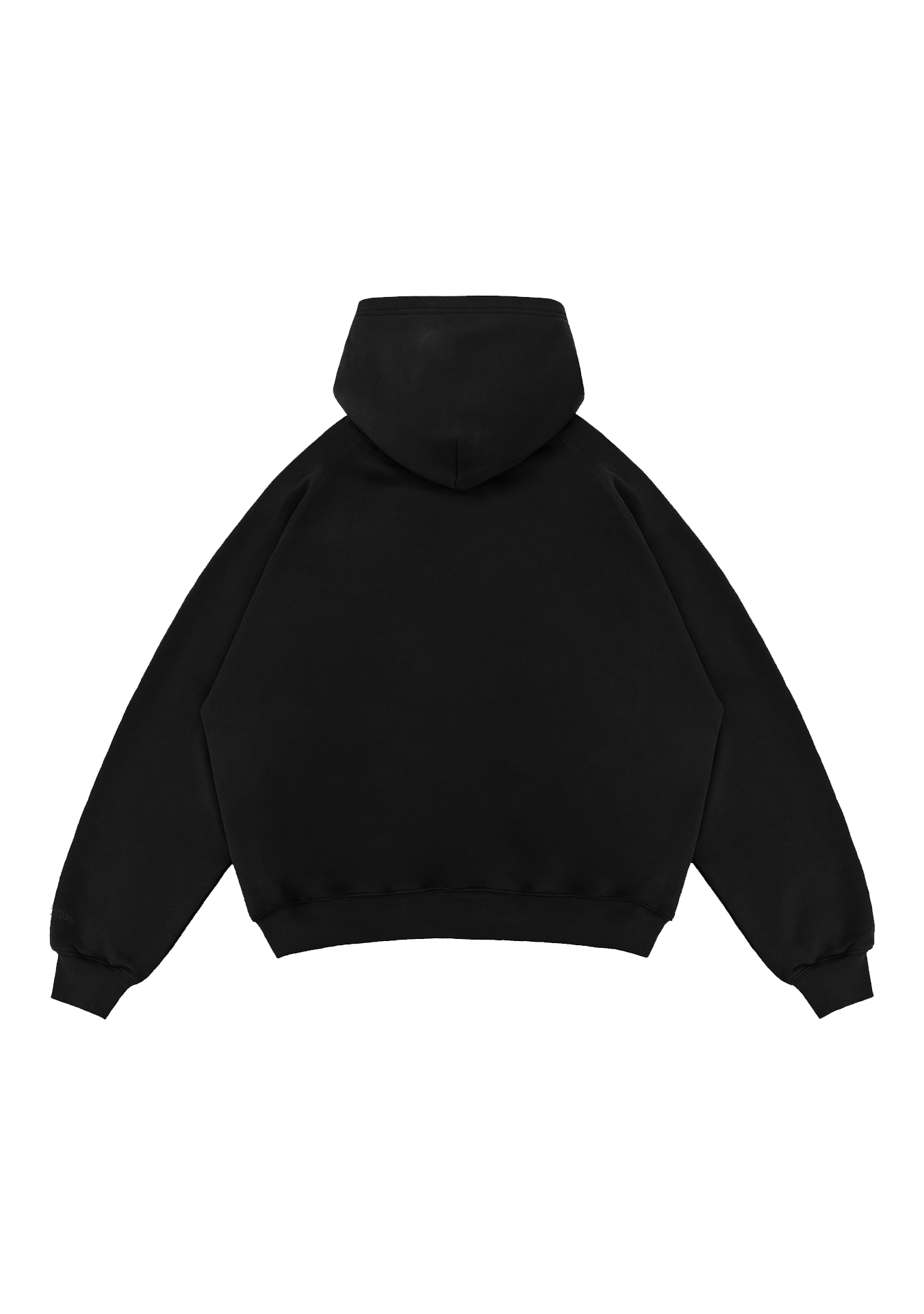 SIGNATURE FULL ZIP TARGA HOODIE - BLACK