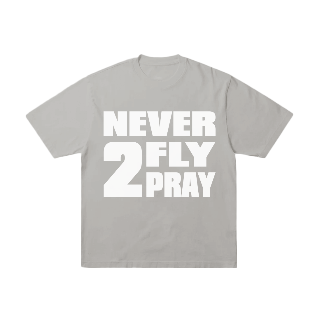 PRAY TEE - GREY