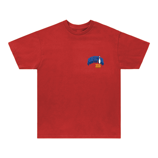 Red Gutter Bowling Squad Tee